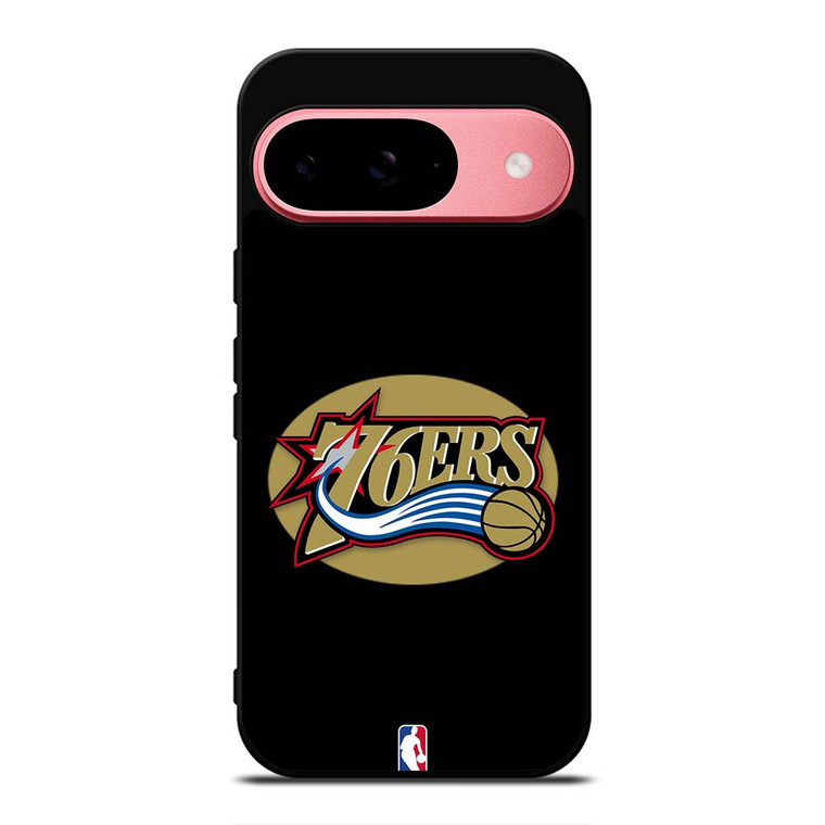 PHILADELPHIA 76ERS NBA GOLD LOGO Google Pixel 9 Case Cover