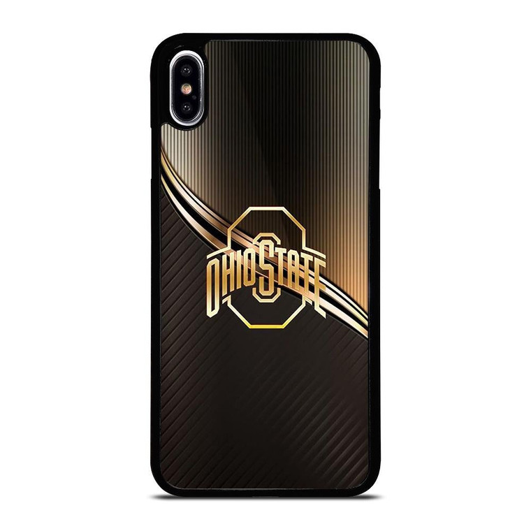 OHIO STATE FOOTBALL GOLD LOGO iPhone XS Max Case Cover