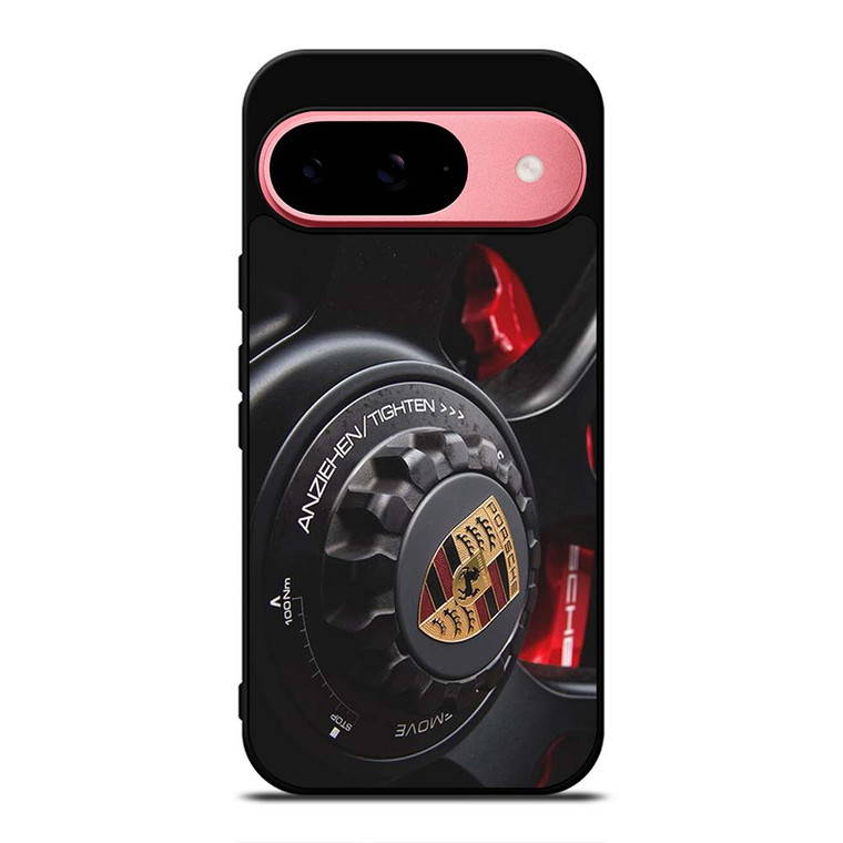 PORSCHE CAR LOGO WHEEL ICON Google Pixel 9 Case Cover