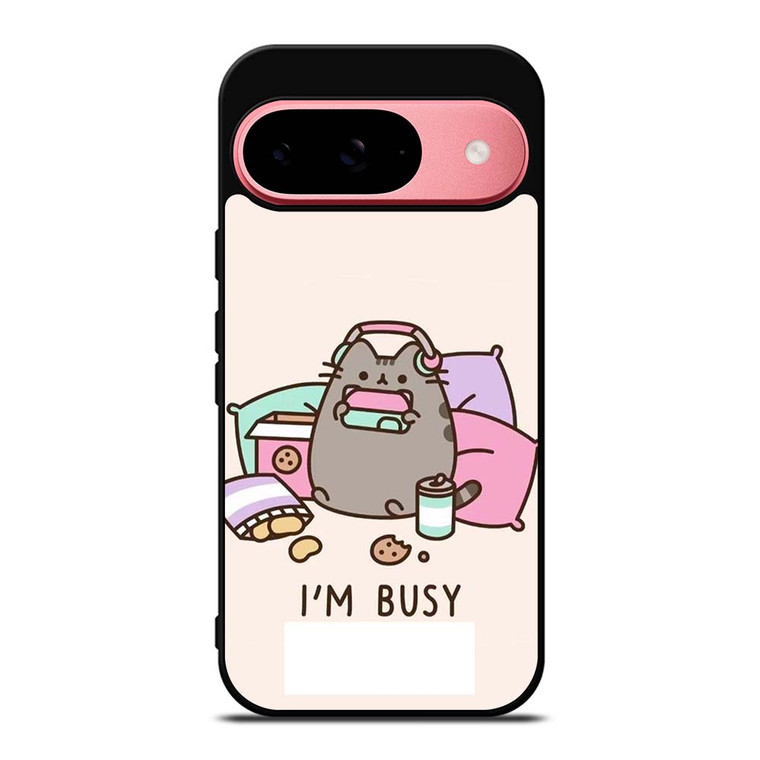 PUSHEEN CAT I'M BUSY Google Pixel 9 Case Cover