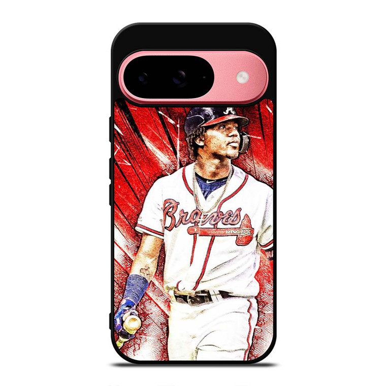 RONALD ACUNA JR ATLANTA BRAVES PLAYER Google Pixel 9 Case Cover
