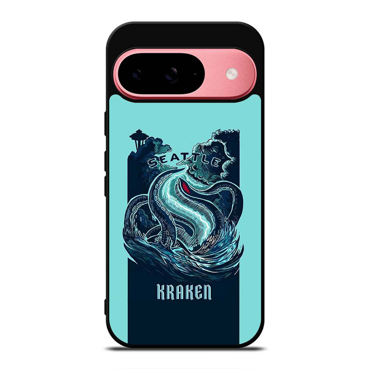 SEATTLE KRAKEN LOGO HOCKEY ICON Google Pixel 9 Case Cover