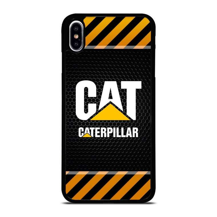 CAT CATERPILLAR METAL SYMBOL iPhone XS Max Case Cover