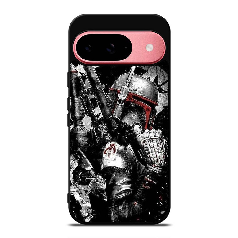 STAR WARS BOBA FETT ART Google Pixel 9 Case Cover