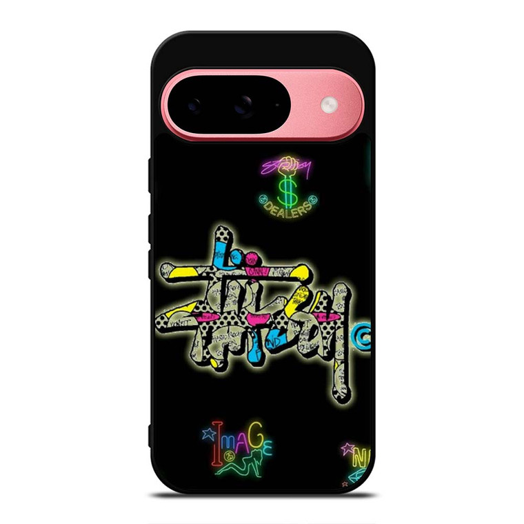 STUSSY LOGO COLOR FULL Google Pixel 9 Case Cover