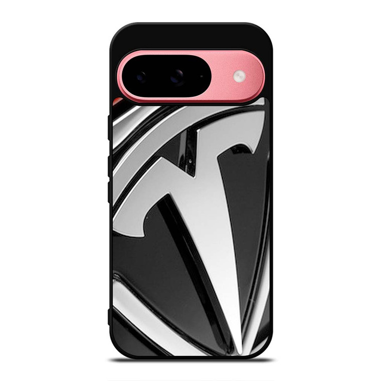 TESLA MOTOR EMBLEM LOGO Google Pixel 9 Case Cover