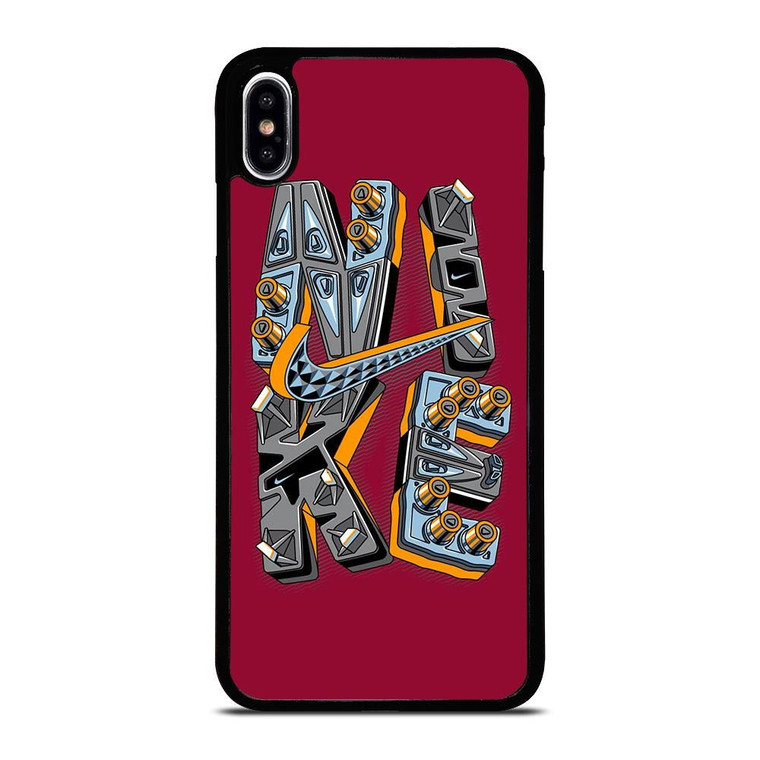 NIKE SOLES LOGO ART iPhone XS Max Case Cover