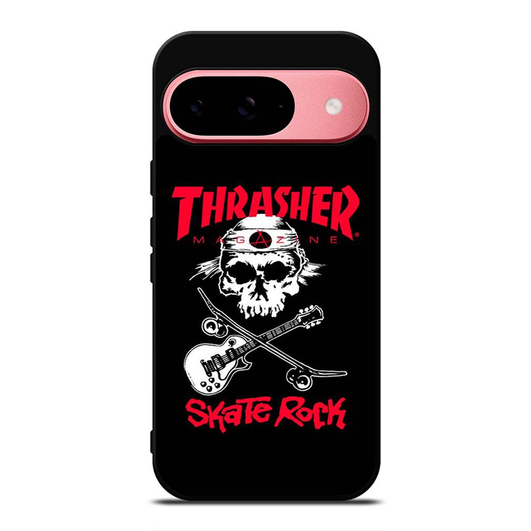 THRASHER SKATEBOARD MAGAZINE SKULL Google Pixel 9 Case Cover