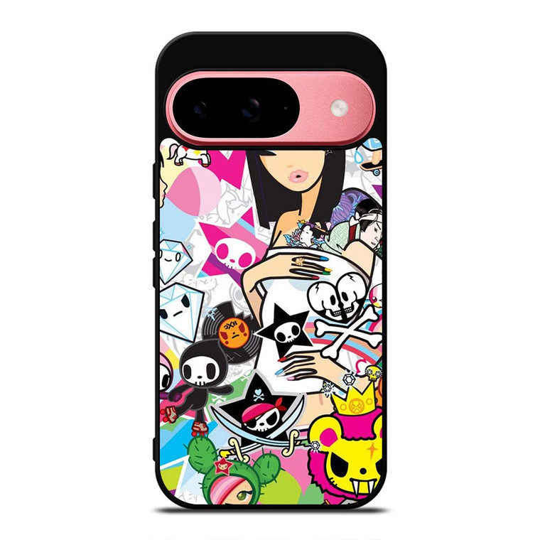 TOKIDOKI COLLAGE Google Pixel 9 Case Cover