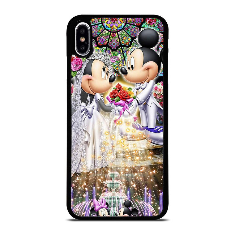 DISNEY MICKEY AND MINI MOUSE Wedding iPhone XS Max Case Cover
