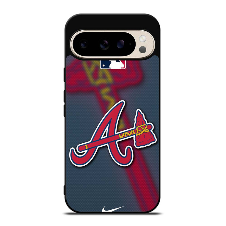ATLANTA BRAVES MLB LOGO Google Pixel 9 Pro Case Cover