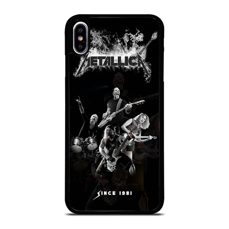 METALLICA ROCK BAND iPhone XS Max Case Cover