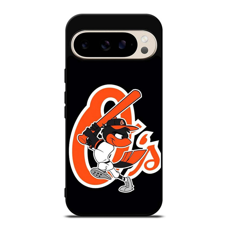 BALTIMORE ORIOLES LOGO BASEBALL TEAM MASCOT Google Pixel 9 Pro Case Cover