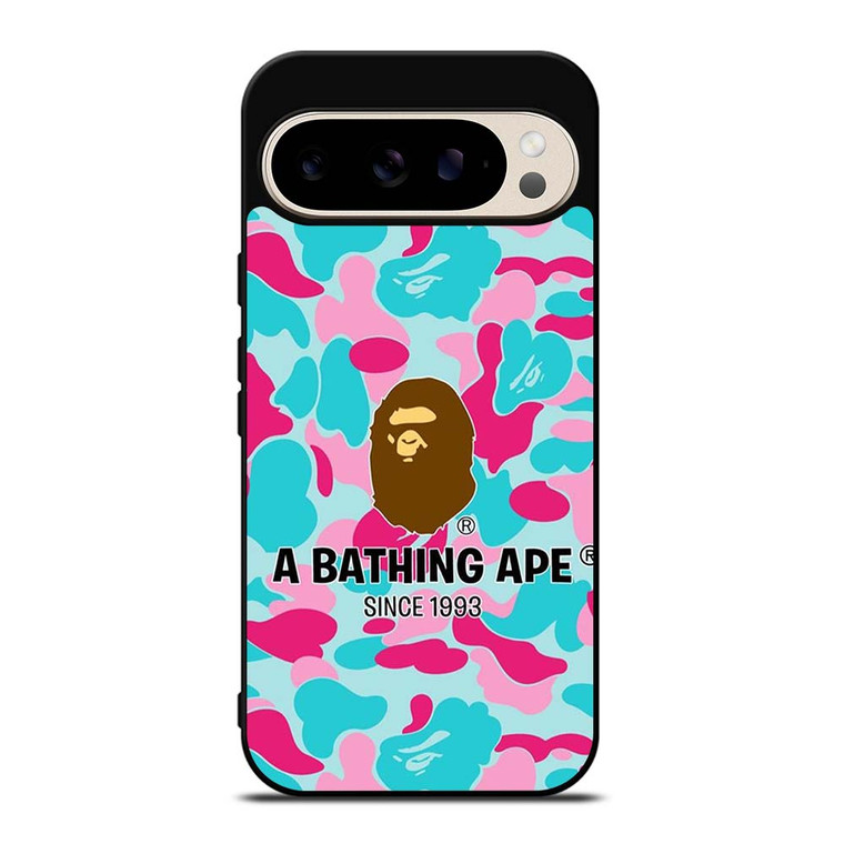 BAPE A BATHING APE CAMO Google Pixel 9 Pro Case Cover