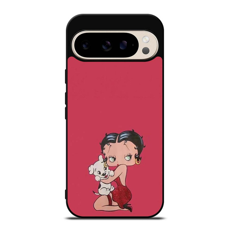BETTY BOOP AND PUDGY CARTOON Google Pixel 9 Pro Case Cover