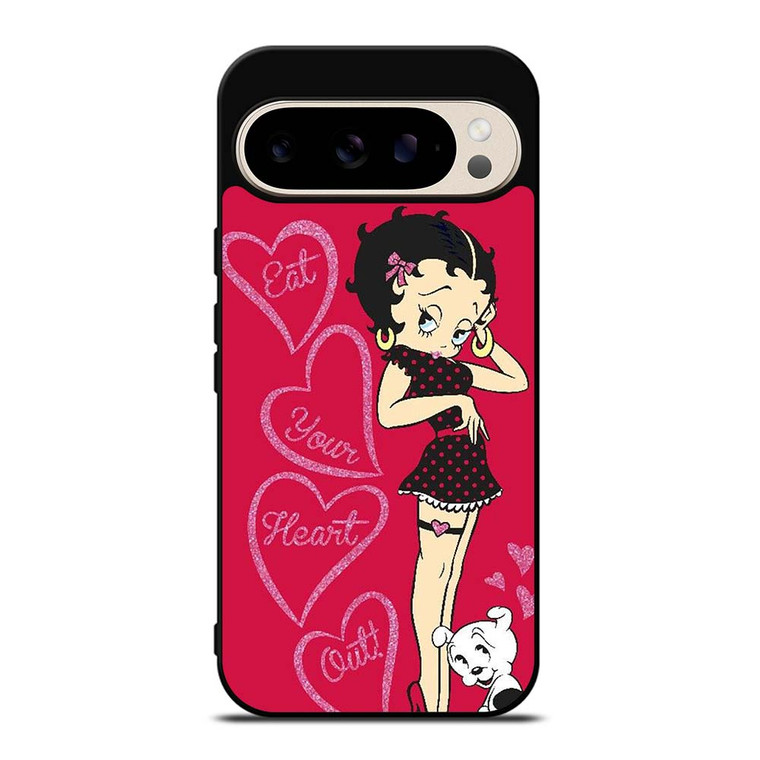 BETTY BOOP EAT YOUR HEART Google Pixel 9 Pro Case Cover