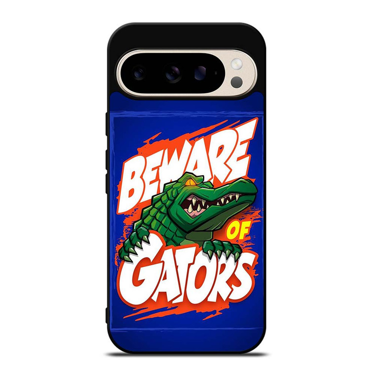 BEWARE OF FLORIDA GATORS FOOTBALL TEAM MASCOT Google Pixel 9 Pro Case Cover