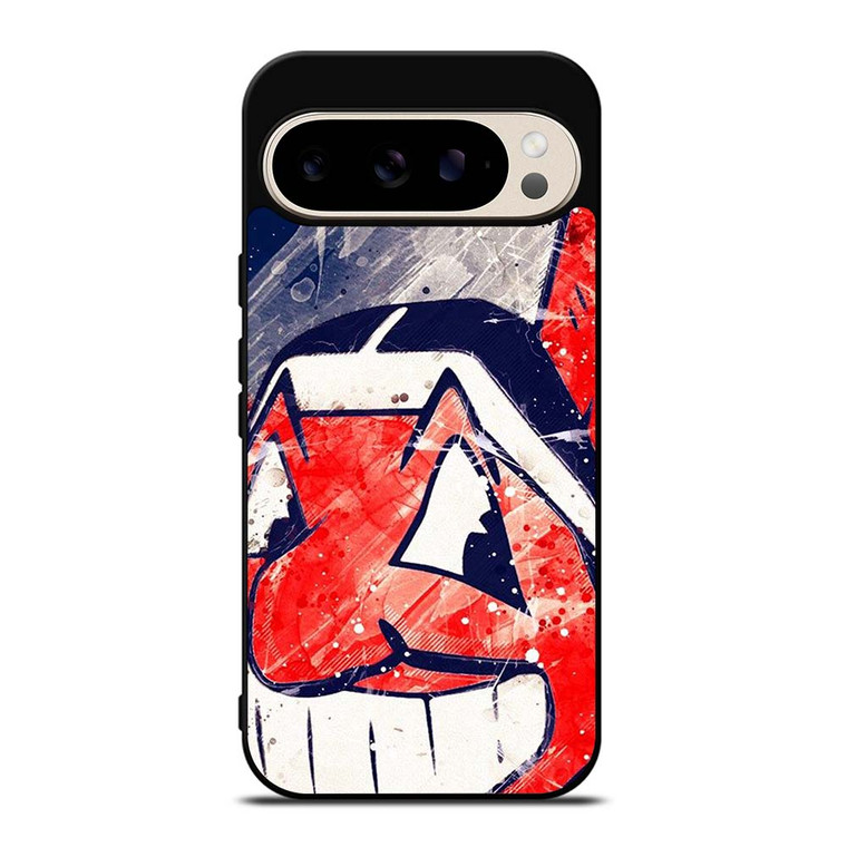 CLEVELAND INDIANS LOGO BASEBALL TEAM MLB ICON Google Pixel 9 Pro Case Cover