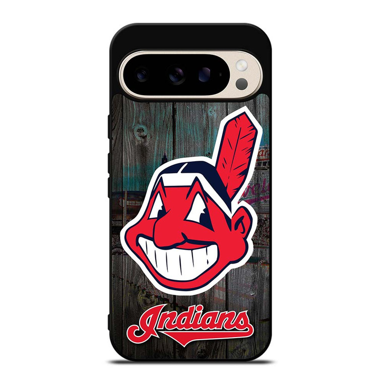 CLEVELAND INDIANS WOODEN LOGO Google Pixel 9 Pro Case Cover