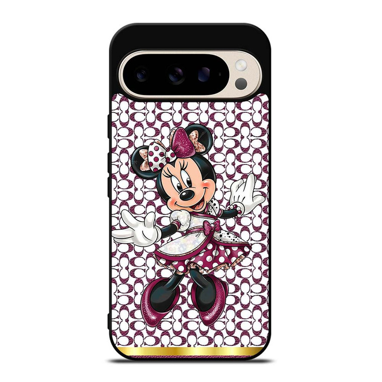 COACH NEW YORK LOGO MINNIE MOUSE DISNEY Google Pixel 9 Pro Case Cover