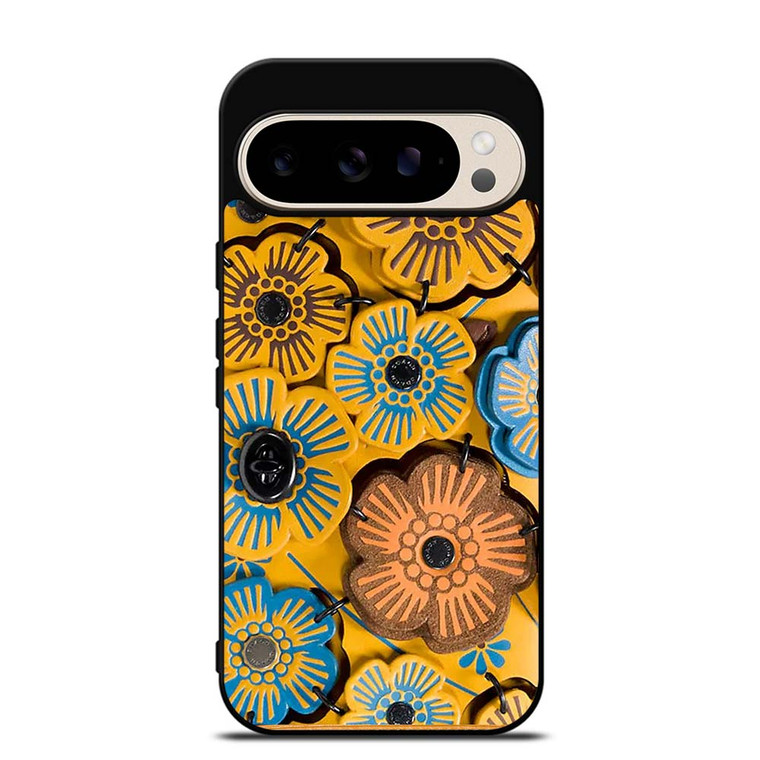 COACH NEW YORK ROSE TEA Google Pixel 9 Pro Case Cover