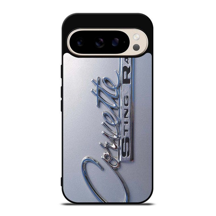 CORVETTE STINGRAY SILVER LOGO Google Pixel 9 Pro Case Cover