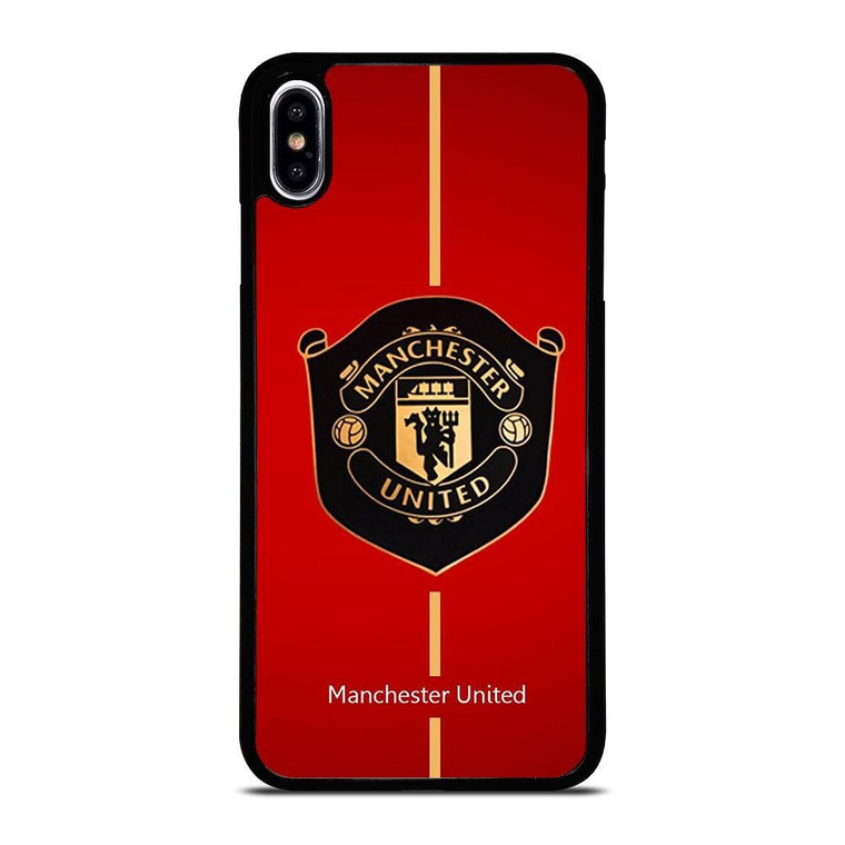 MANCHESTER UNITED MU LOGO iPhone XS Max Case Cover
