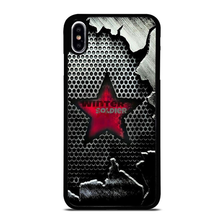 WINTER SOLDIER LOGO MARVEL iPhone XS Max Case Cover