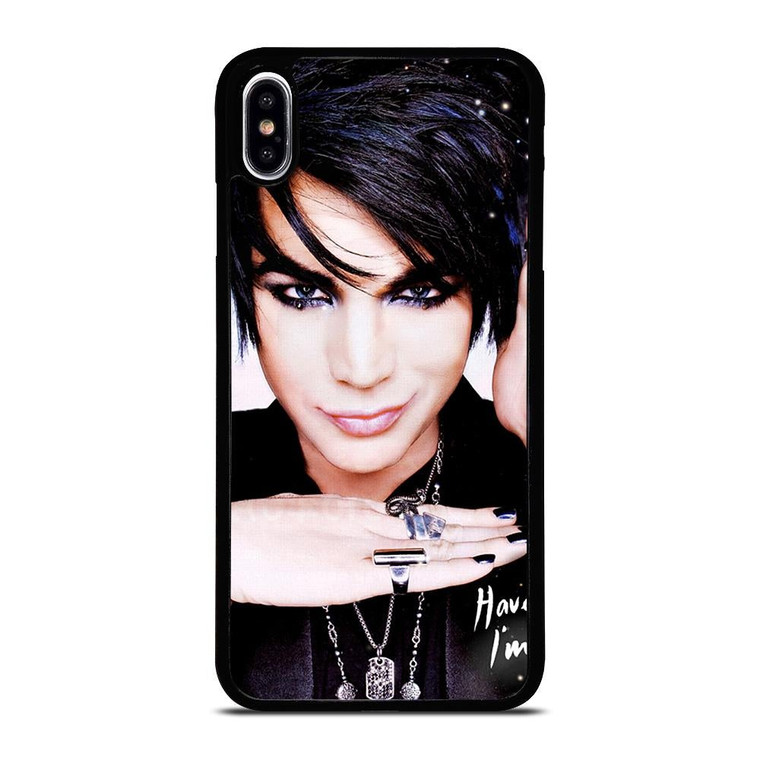 ADAM LAMBERT FACE iPhone XS Max Case Cover