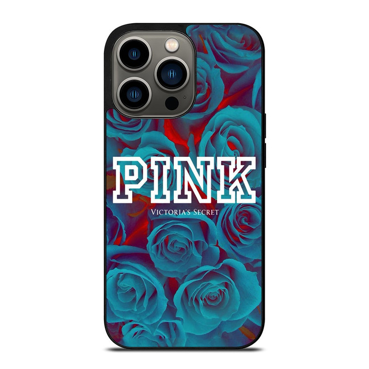 VICTORIA SECRET ROSE BLUE iPhone 13 Pro Case Cover
