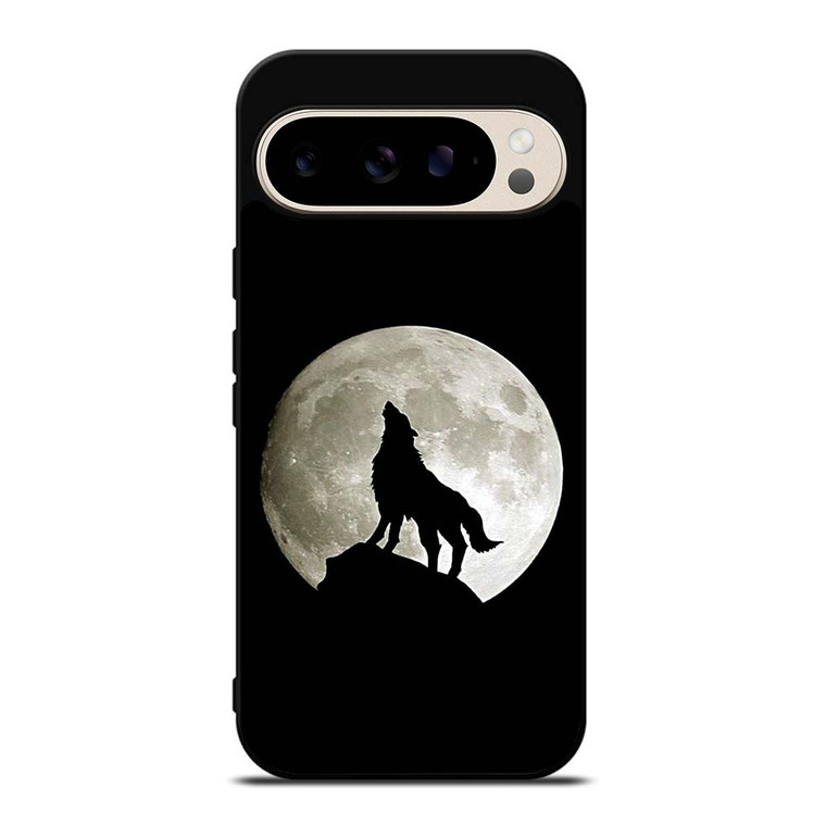 FULL MOON WOLF SILHOUETTE Google Pixel 9 Pro Case Cover