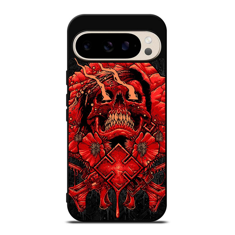 GEARS OF WAR SKULL RED Google Pixel 9 Pro Case Cover