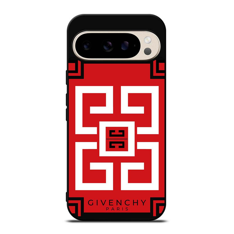 GIVENCHY PARIS RED LOGO Google Pixel 9 Pro Case Cover