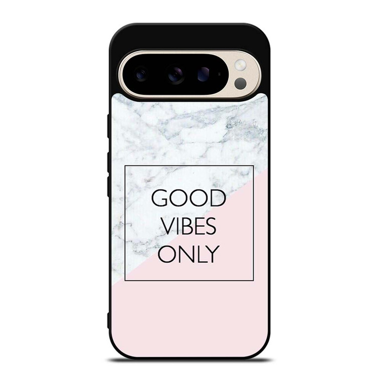 GOOD VIBES ONLY MARBLE Google Pixel 9 Pro Case Cover