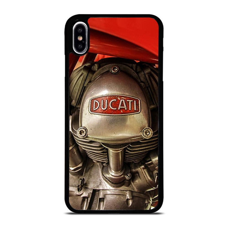 DUCATI ENGINE LOGO RETRO iPhone XS Max Case Cover