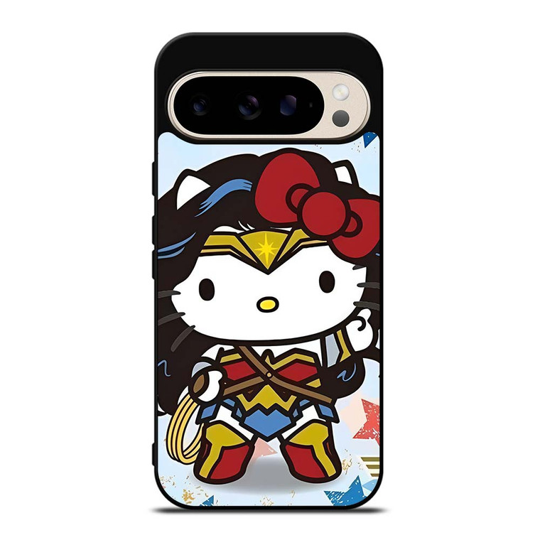 HELLO KITTY WONDER WOMAN KITTY Google Pixel 9 Pro Case Cover