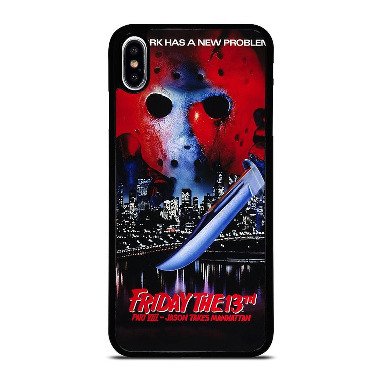 JASON FRIDAY THE 13TH HORROR MOVIE iPhone XS Max Case Cover