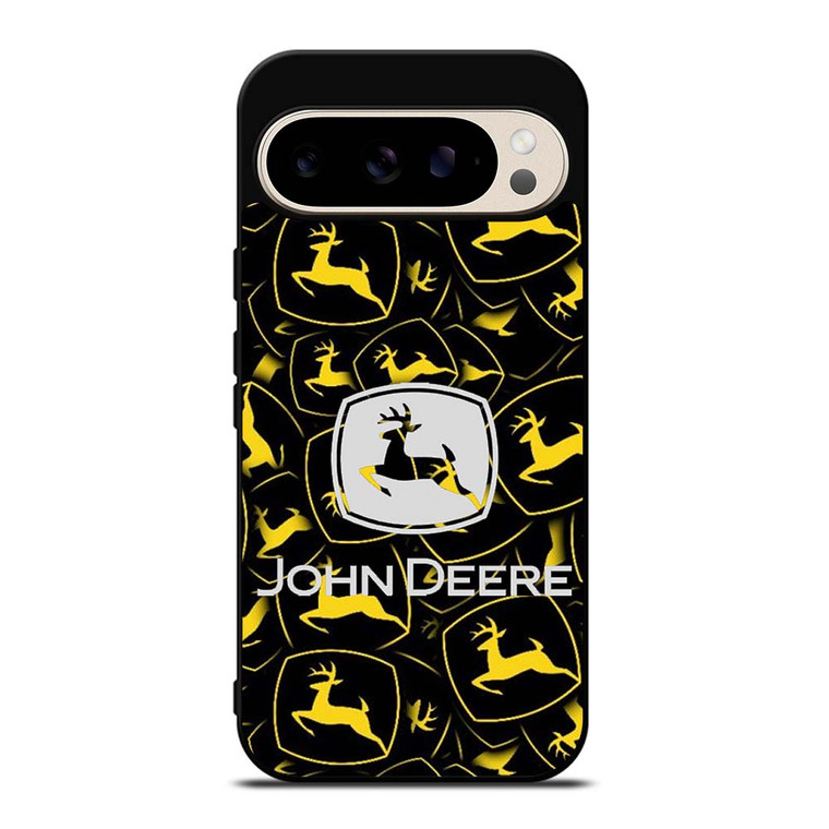 JOHN DEERE LOGO PATTERN Google Pixel 9 Pro Case Cover JOHN DEERE LOGO PATTERN Google Pixel 9 Pro Case Cover