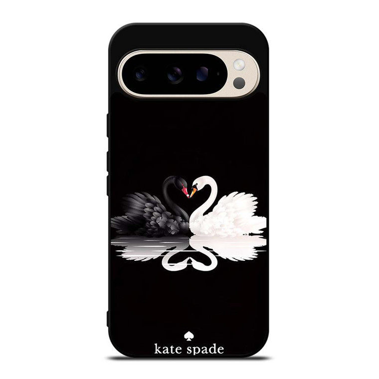KATE SPADE BLACK WHITE SWAN Google Pixel 9 Pro Case Cover
