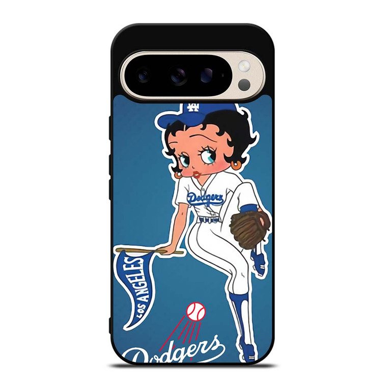 LA DODGERS X BETTY BOOP Google Pixel 9 Pro Case Cover