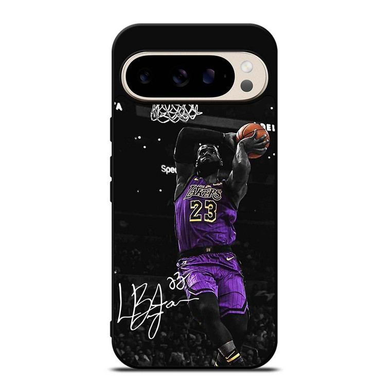 LEBRON JAMES DUNK LA LAKERS Google Pixel 9 Pro Case Cover