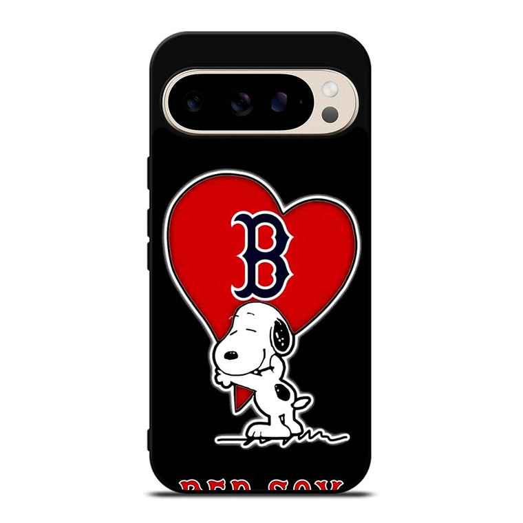 LOVE BOSTON RED SOX SNOOPY Google Pixel 9 Pro Case Cover