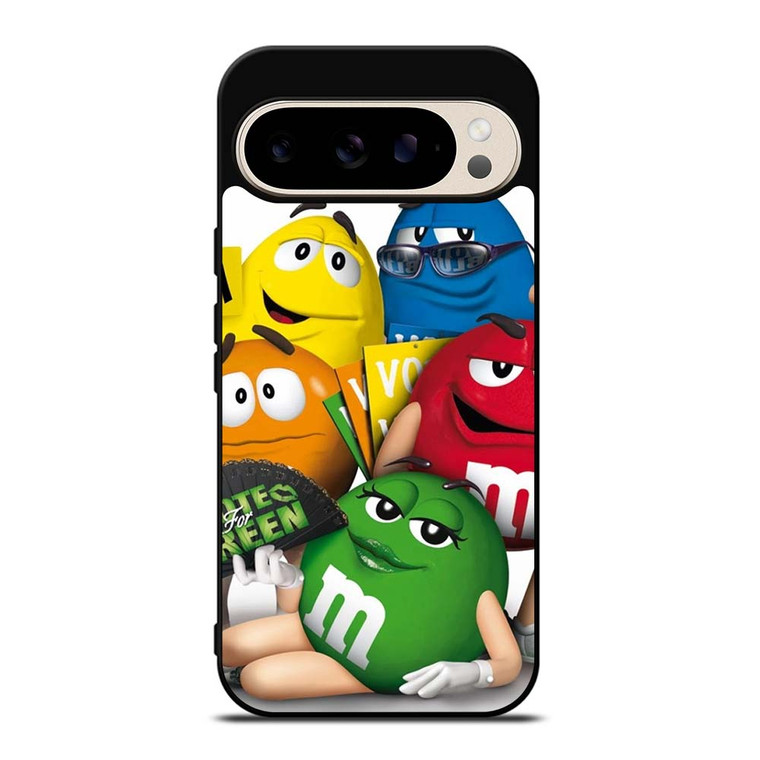 M&M'S CHOCOLATE MASCOT ALL Google Pixel 9 Pro Case Cover