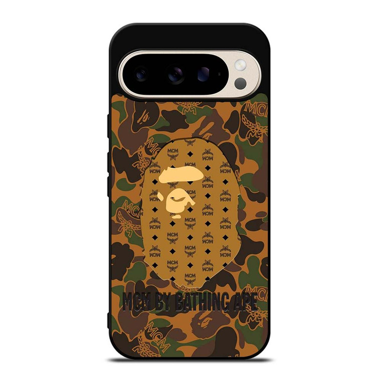 MCM BY BATHING APE CAMO Google Pixel 9 Pro Case Cover