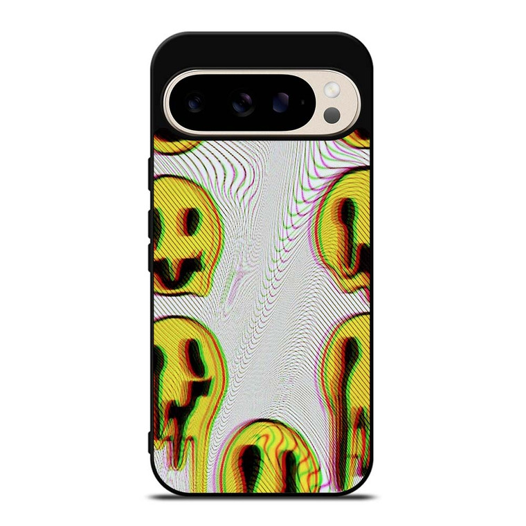 MELTED SMILEY FACE Google Pixel 9 Pro Case Cover