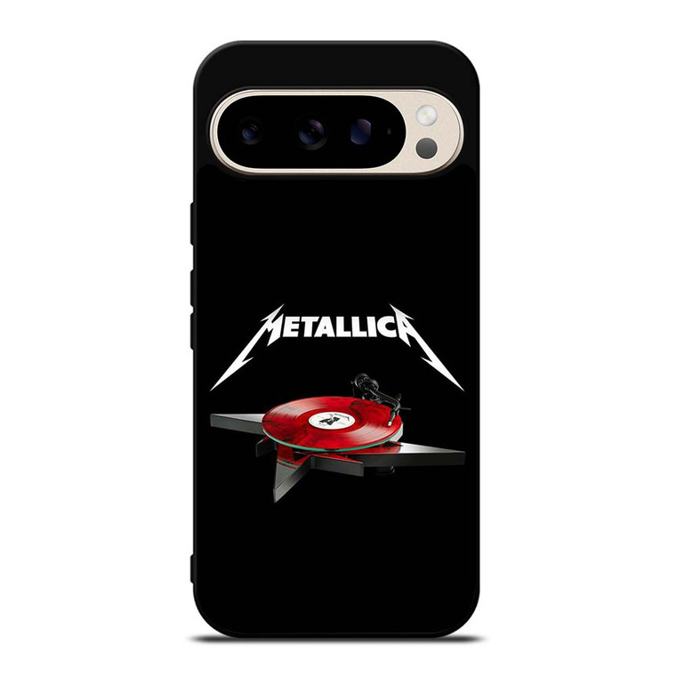 METALLICA BAND LOGO TURNTABLE Google Pixel 9 Pro Case Cover