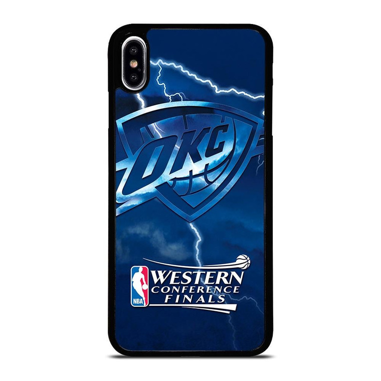 OKC OKLAHOMA CITY THUNDER NBA iPhone XS Max Case Cover