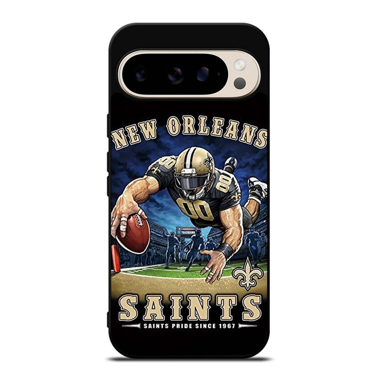 NEW ORLEANS SAINTS NFL ART Google Pixel 9 Pro Case Cover