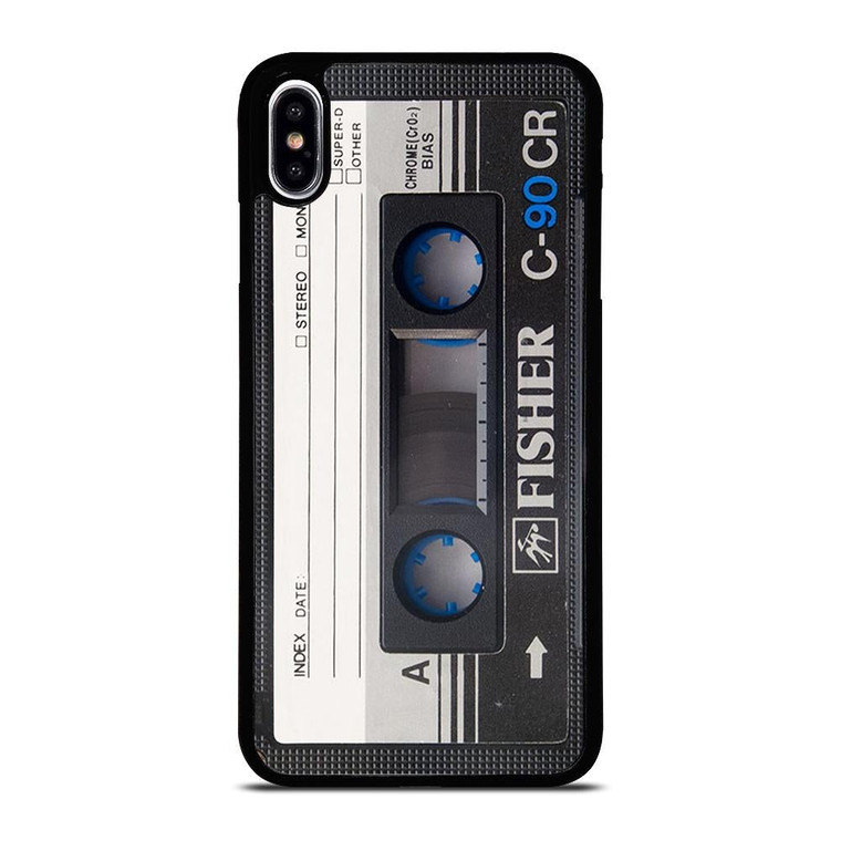 RETRO CASSETTE TAPE C-90 CR iPhone XS Max Case Cover