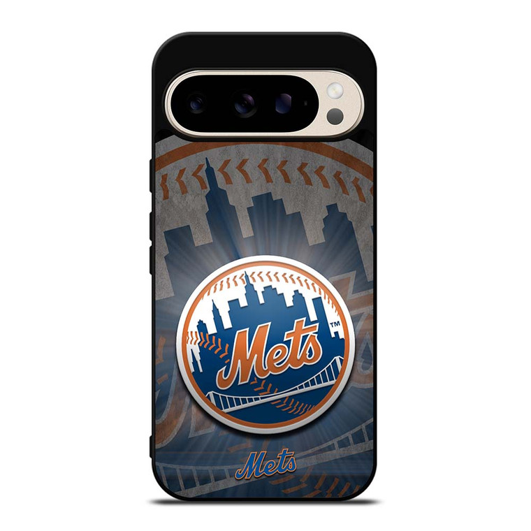NEW YORK METS MLB LOGO Google Pixel 9 Pro Case Cover